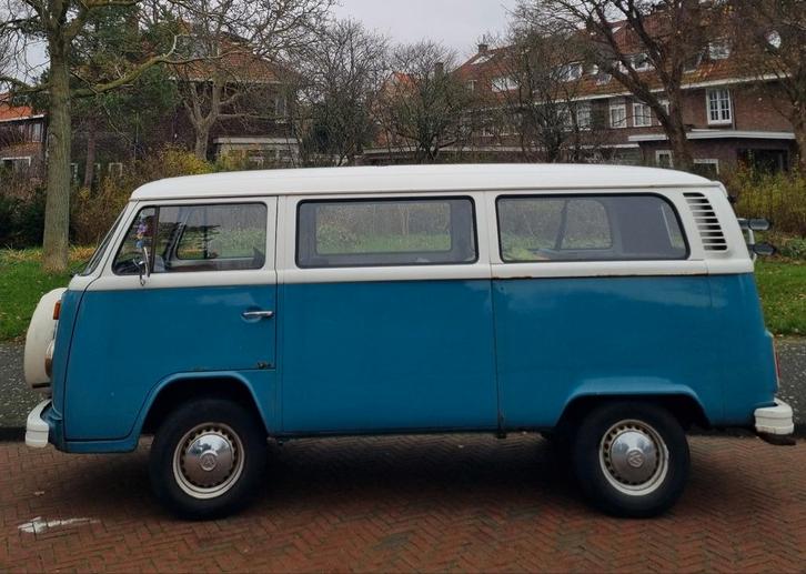 Volkswagen 1978 Blau-wit Geen belasting, Auto's, Volkswagen, Particulier, Transporter, Benzine, Stationwagon, Geïmporteerd, Blauw