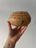 Kaarslicht houder kokosnoot, Ophalen of Verzenden, Zo goed als nieuw