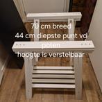 Bureau Blad met verstelbare Schagen, Huis en Inrichting, Tafelonderdelen, Ophalen, Gebruikt, 50 tot 100 cm, Modern