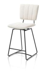 6 Nieuwe Barstoelen Draaibaar, creme+ greep Marcel H&H, Ophalen, 5 krukken of meer, Nieuw, Met voetsteun