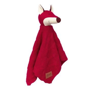 Sigikid knuffeldoek vos rood gebreid beschikbaar voor biedingen