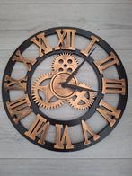 Wandklok Analoog Rond 45 cm, Ophalen, Gebruikt, Analoog, Wandklok