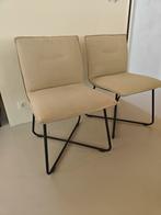 2 beige stoelen, Ophalen, Gebruikt, Overige kleuren