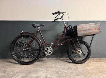 Gerestaureerde Short John Bakfiets Hondenfiets Transport beschikbaar voor biedingen