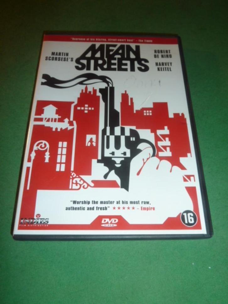 Mean streets Martin Scorsese dvd Met Robert de Niro, Cd's en Dvd's, Dvd's | Filmhuis, Zo goed als nieuw, Overige gebieden, Alle leeftijden