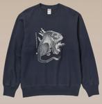 boston museum sweatshirt uniqlo grey tiger sweater XS maat, Ophalen of Verzenden, Zo goed als nieuw, Maat 46 (S) of kleiner, Grijs