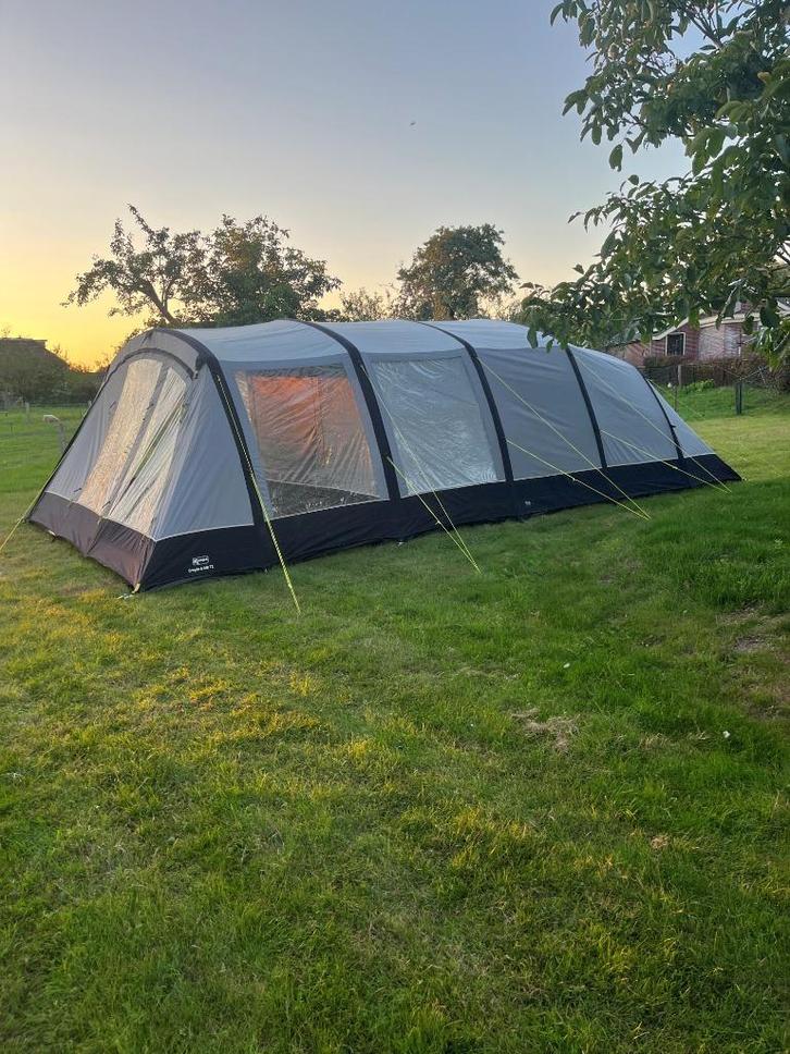 Opblaasbare familietent - Kampa Croyde 6 Air TC, Caravans en Kamperen, Tenten, tot en met 6, Gebruikt, Ophalen