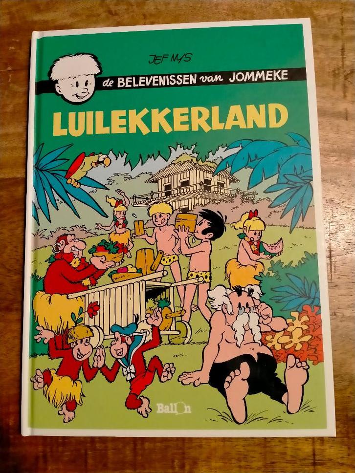Jommeke Luilekkerland Ballon hardcover strip stripboek, Boeken, Stripboeken, Zo goed als nieuw, Eén stripboek, Ophalen of Verzenden