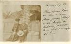 Cannes 1 april 1903  fotokaart van oma Van Dulden, Verzamelen, Foto's en Prenten, Gebruikt, Verzenden, Foto, Klederdracht