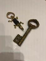 Vintage Decoratieve Sleutel & Krokodil flesopener, Antiek en Kunst, Curiosa en Brocante, Ophalen of Verzenden