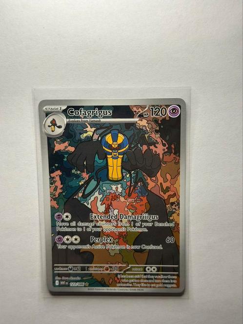 Pokemon Cofagrigus (123/086), Hobby en Vrije tijd, Verzamelkaartspellen | Pokémon, Zo goed als nieuw, Losse kaart, Ophalen of Verzenden