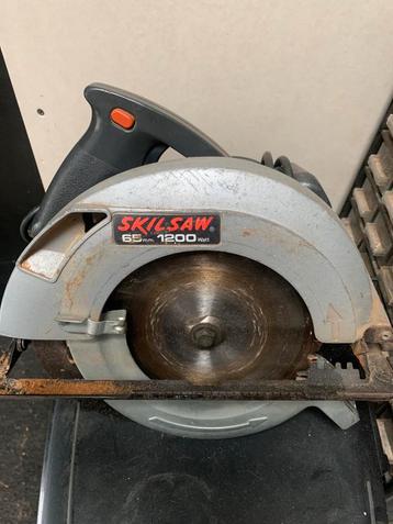 Circelzaag  skil saw 65 mm 1200w €20 beschikbaar voor biedingen