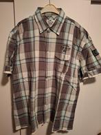 Heren overhemd, ruit , zwart/wit en blauw, Kleding | Heren, Grote Maten, Overhemd, Zwart, Tom Tailor, Ophalen of Verzenden