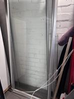 douchewand met deur 2-delig hoek links. 190 x 80, Ophalen, Zo goed als nieuw, Glas, Douche