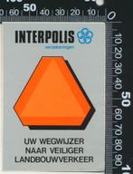 Sticker: Interpolis - Uw wegwijzer naar veiliger landbouwver, Verzamelen, Ophalen of Verzenden