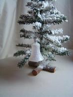 Oud glitterklokje met klepeltje kerstbal, Diversen, Kerst, Ophalen of Verzenden, Zo goed als nieuw