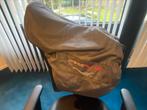Erreplus zadel 17 Inch bruin, Dieren en Toebehoren, Paarden en Pony's | Zadels, Ophalen, Zo goed als nieuw, Springen