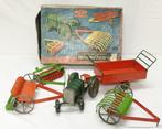 1159 Mettoy blikken tractor set., Antiek en Kunst, Antiek | Speelgoed, Ophalen of Verzenden