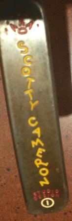 Scotty Cameron putter rechtshandig met originele headcover, Sport en Fitness, Golf, Ophalen of Verzenden, Gebruikt, Club, Overige merken