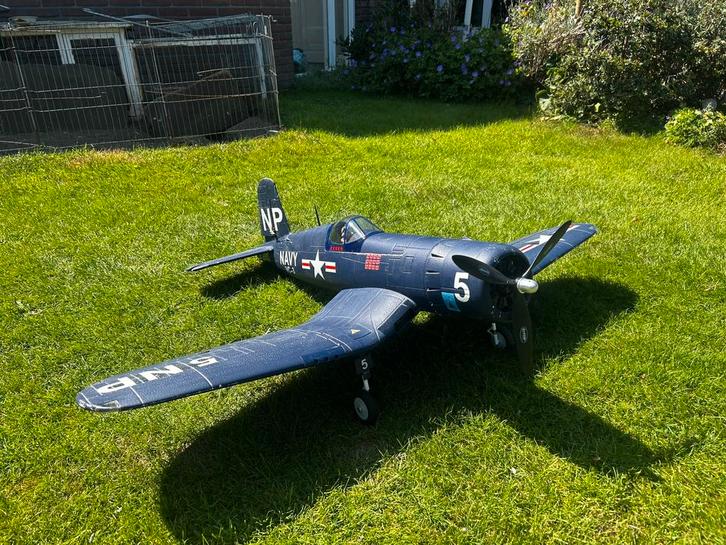 Dynam F4U Corsair V2 brushless electro vliegtuig ARF, Hobby en Vrije tijd, Modelbouw | Radiografisch | Vliegtuigen, Nieuw, Elektro