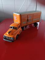 Blikken speelgoed. ABC TRUCK OPLEGGER. Frictie Hayashi Japan, Antiek en Kunst, Ophalen of Verzenden