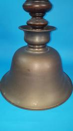 Grote antieke industriële koperen hanglamp, grote kap. S4, Tweedehands verkoop, Tweedehands verkoop, Gebruikt, Ophalen of Verzenden