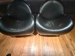Twee  Pappegeno Leolux stoelen, Huis en Inrichting, Stoelen, Ophalen, Twee, Zwart, Zo goed als nieuw