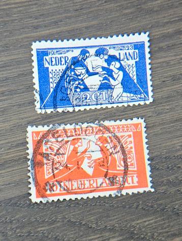 nvph 134/135 Tooropzegels beschikbaar voor biedingen
