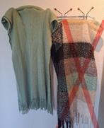Mooie (nieuwe) licht groene warme sjaal te koop, Ophalen, Nieuw, Maat 46/48 (XL) of groter, Sjaal