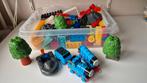 Megabloks blokken + 2 Thomas de Trein, Kinderen en Baby's, Speelgoed | Bouwstenen, Ophalen of Verzenden, Zo goed als nieuw, Megabloks