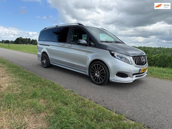 Mercedes-Benz V-klasse 220d 4-MATIC 8 persoons LED Navi Stan, Auto's, Mercedes-Benz, Bedrijf, Te koop, V-Klasse, 4x4, ABS, Airbags