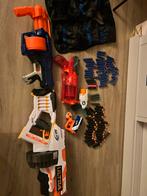 Set Nerf, Kinderen en Baby's, Speelgoed | Buiten | Actiespeelgoed, Ophalen of Verzenden, Gebruikt