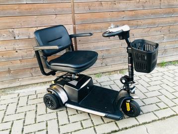 Kleine opvouwbare scootmobiel met vering!! In nieuw staat beschikbaar voor biedingen