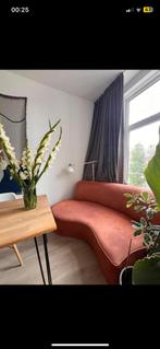 Curved Velvet Couch, Amsterdam