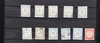 Nederland – Telegraafrechtzegels 1880–1940 – collectie 55 st, Verzenden, T/m 1940, Gestempeld