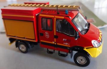 Iveco Daily 55S17 W VPIHR GIMAEX Brandweer schaal 1/43 # 36 beschikbaar voor biedingen