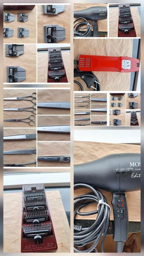 Aesculap favorita Incl scheerkoppen/scharen en föhn nw+€1000, Dieren en Toebehoren, Honden-accessoires, Ophalen
