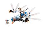 Lego Ninjago Ijsdraak - (2260), Ophalen of Verzenden, Zo goed als nieuw