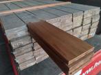 Grote partij Thermo Ayous open gevelbekleding ca 107.20m2, Planken, Nieuw, Ophalen of Verzenden, Hardhout