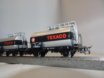 2 x Marklin 4750 ketelwagon TEXACO NIEUW in OVP (#913) beschikbaar voor biedingen