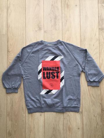 By Malene Birger grijze oversized sweater met opdruk zgan beschikbaar voor biedingen