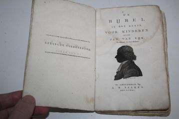 Jan van Eijk - De Bijbel in het klein voor kinderen (1821)  beschikbaar voor biedingen