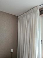 Velours gordijn ecru Hema 466bx259h, Ophalen, Gebruikt, 200 cm of meer, 200 cm of meer