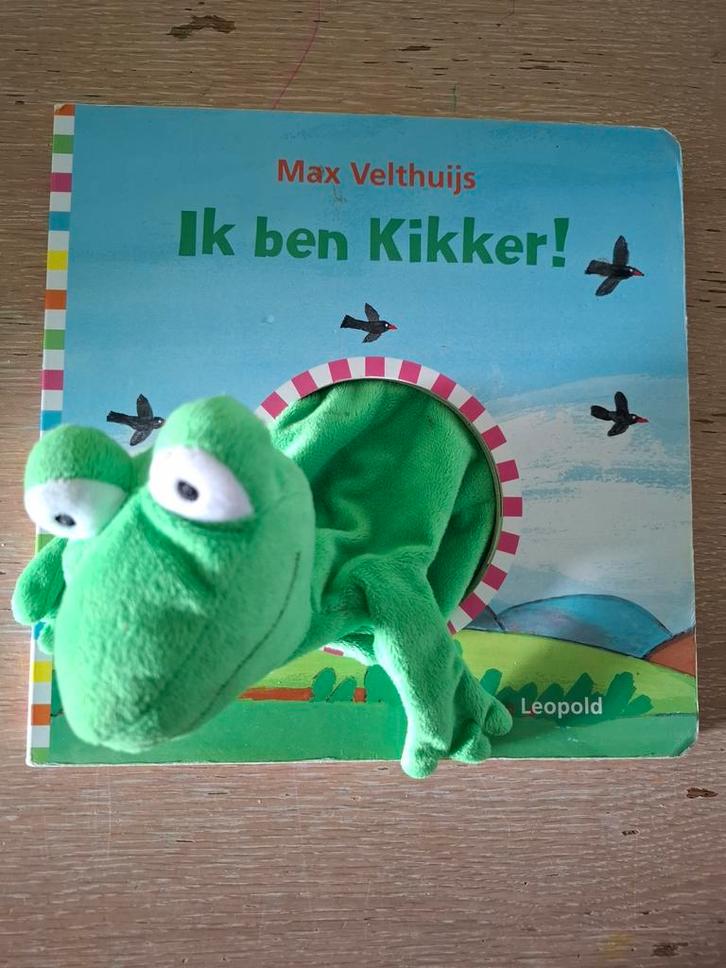 Max Velthuijs - Ik ben Kikker!, Boeken, Kinderboeken | Baby's en Peuters, Gelezen, 3 tot 4 jaar, Uitklap-, Voel- of Ontdekboek