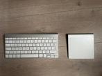 Apple magic keyboard (A1314) + Magic Trackpad (A1339), Computers en Software, Gebruikt, Toetsenbord en muis-set, Verzenden, Draadloos