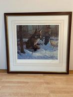 Schilderij: Vos in de Sneeuw, Ophalen