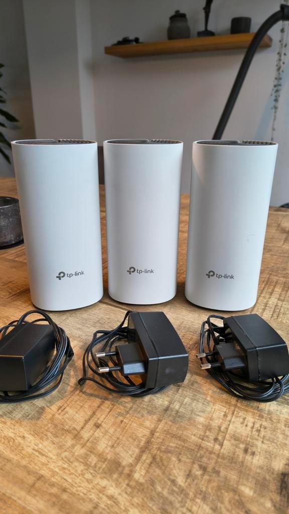 TP-Link Deco E4R Mesh WiFi Systeem, Computers en Software, Powerlines, Zo goed als nieuw, Ophalen of Verzenden