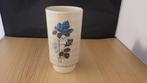 mooi gebloemde vaas, Gebruikt, Overige kleuren, Aardewerk of Porselein, Ophalen of Verzenden