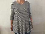 Te koop shirt Via Appia Due, maat 46, Ophalen of Verzenden, Zo goed als nieuw, Zwart, Shirt of Top