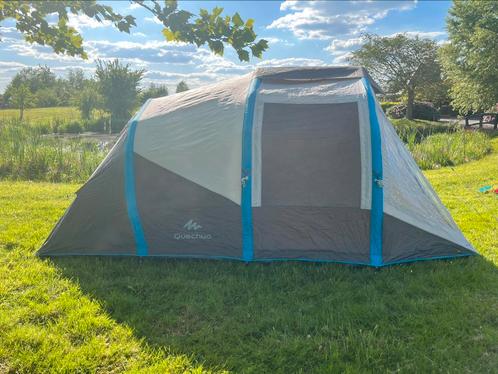Quechua Air Seconds Family 4.2 XL Tent, Caravans en Kamperen, Tenten, tot en met 4, Gebruikt, Ophalen